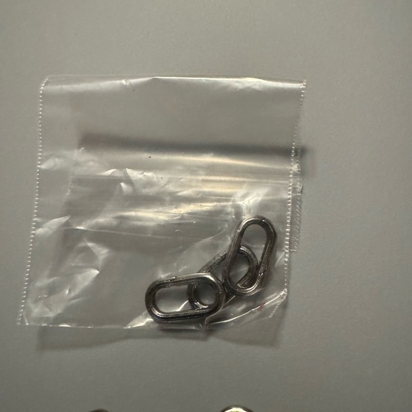 New Pandora sterling silver ruthenium me bracelet with charms - Picture 5 of 10